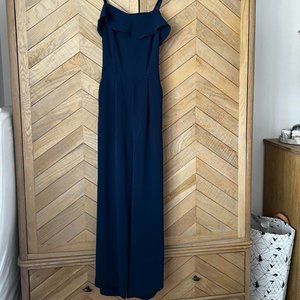 Reiss Womens Navy and Blue Jumpsuit
